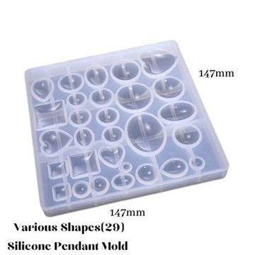 29 CAVITY VARIOUS GEMSTONE MOLD Code URP212-RM