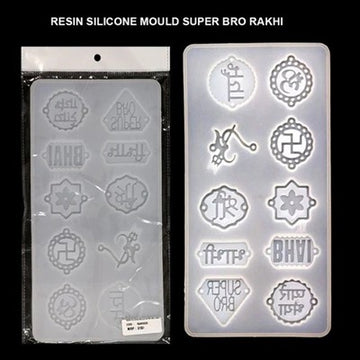 SUPER BRO RAKHI RESIN MOLD -URP255-RM