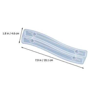 6" TRAY HANDLE CURVE RESIN MOLD- URP108-RM