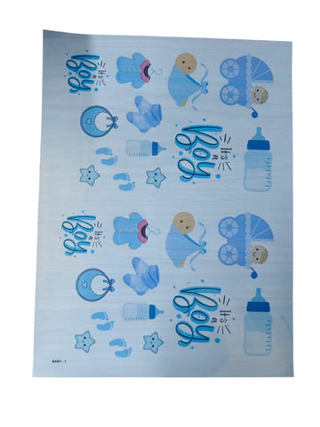 RESIN INSERT SHEET BABY 1