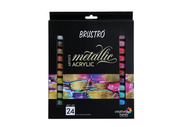 BR METALLIC ACRYLIC SET OF 24