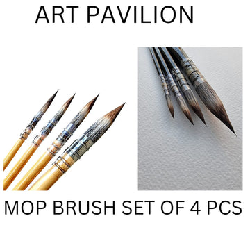 ART PAVILION MOP BRUSH SET OF 4