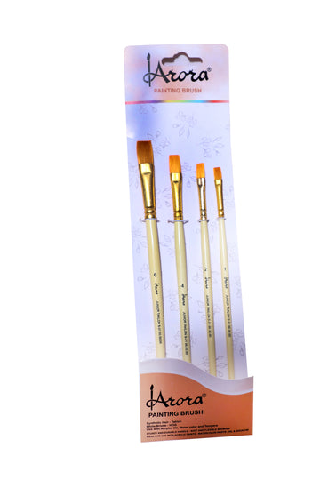 S21 Flat Brushes (4pcs)