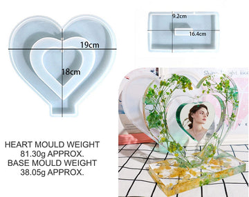 SMALL LOVE HANGING PHOTO FRAME MOULD SM0480