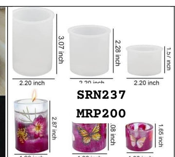 PILAR CANDLE SMALL MOLD SRN 237