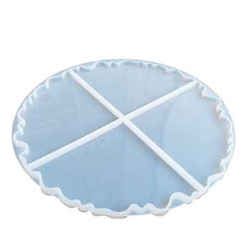 COASTER MOLD - 4" X 4" - 4 CAVITY - COMMERCIAL QUALITY URP129-RM