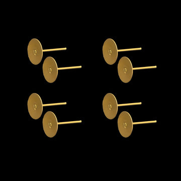 JM026 GOLD STUD BASE 8mm
