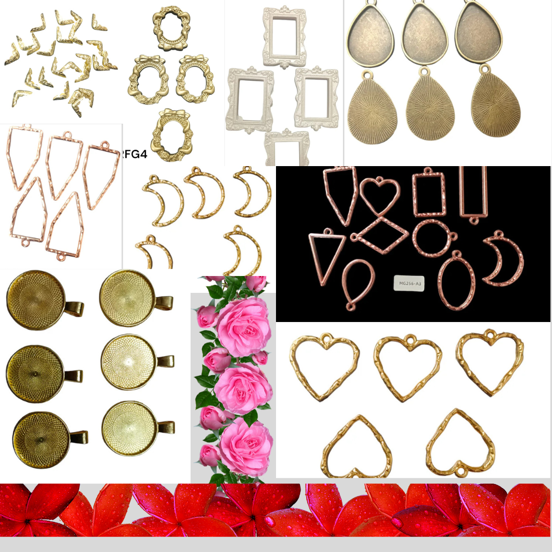 BAZELS, PENDANTS & RING BASE
