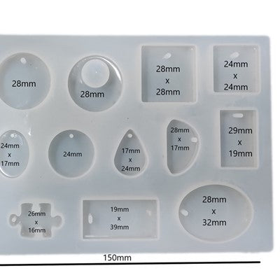 JEWELLRY MOLD- 12 CAVITY URP052