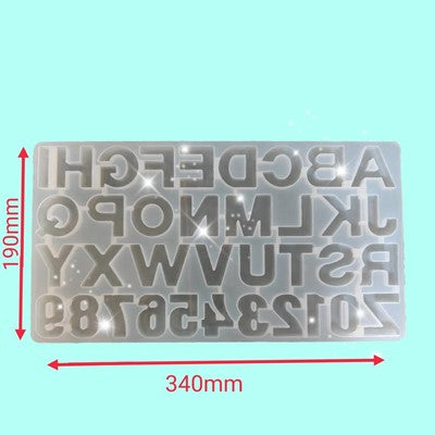 ALPHABET MOLD WITHOUT HOOK
