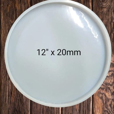 12" Round 12Mm Deep Tray Mould URP103-RM