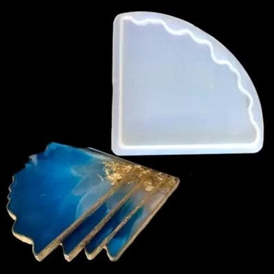 QUARTER RESIN MOLD (PIZZA)-280-RM
