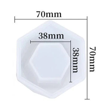 6-Corner Flower Pot & Tea Light Candle Holder Mould SRN 214