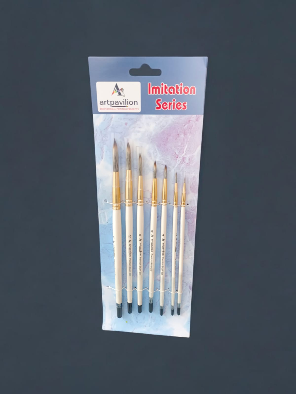 S-585 ROUND BRUSH SET OF 7