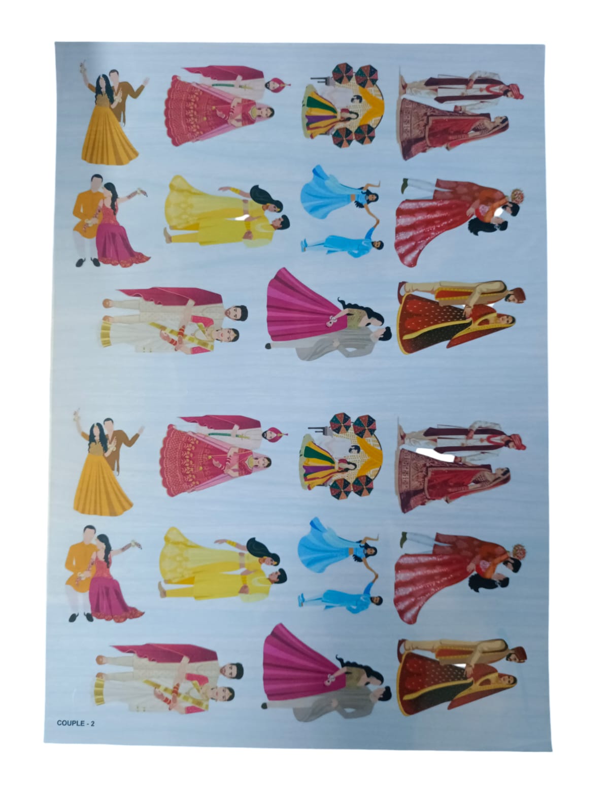 RESIN INSERT SHEET COUPLE  2