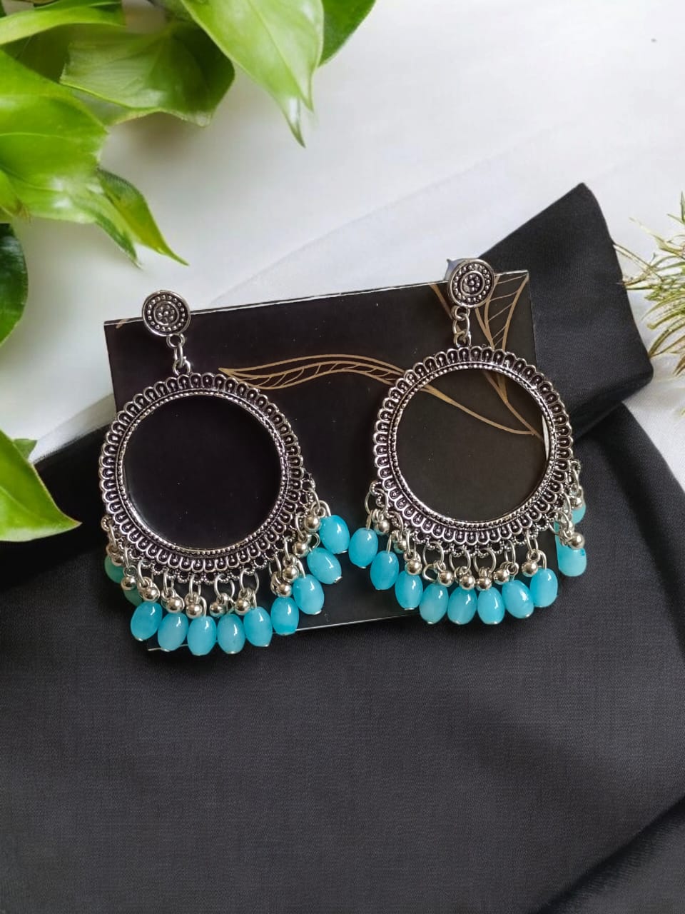 EAR RING JHUMKA GOLD WITH MOTI