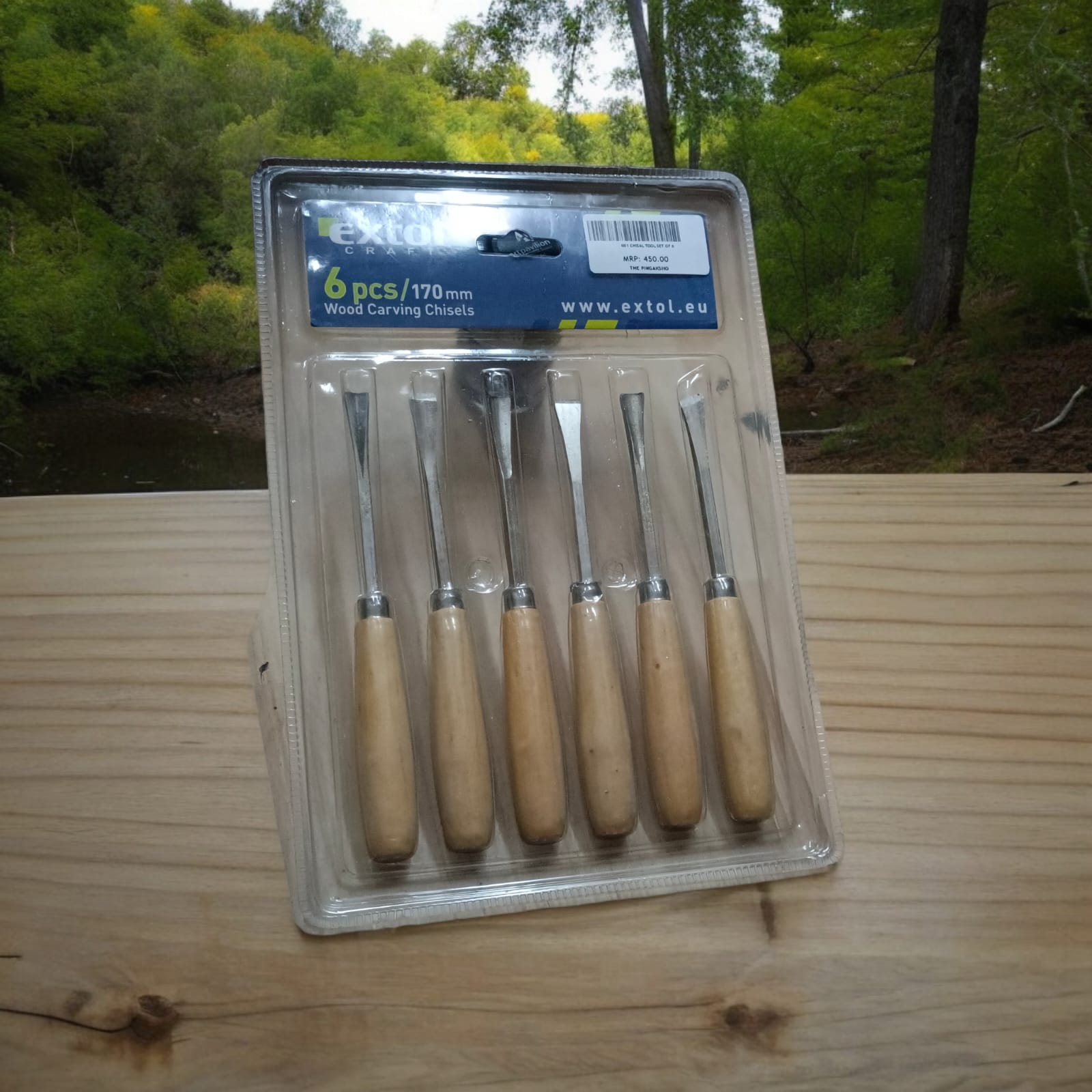 WOOD CARVING TOOL SET OF 6