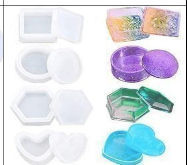 SRN44 GIFT BOX MOLD SET OF 4
