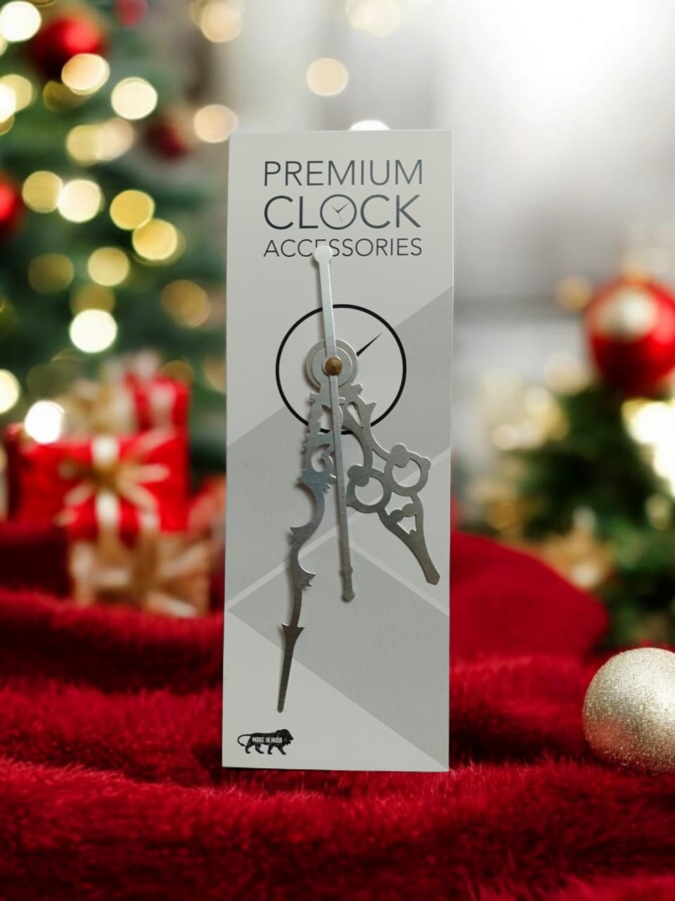 PREMIUM CLOCK NIDDLE SILVER