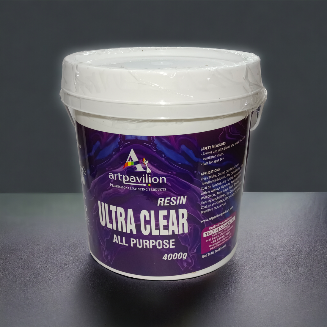 AP 2:1  ULTRA CLEAR RESIN AND HARDNER SET OF 4KILO+2KILO = 6KG TOTAL