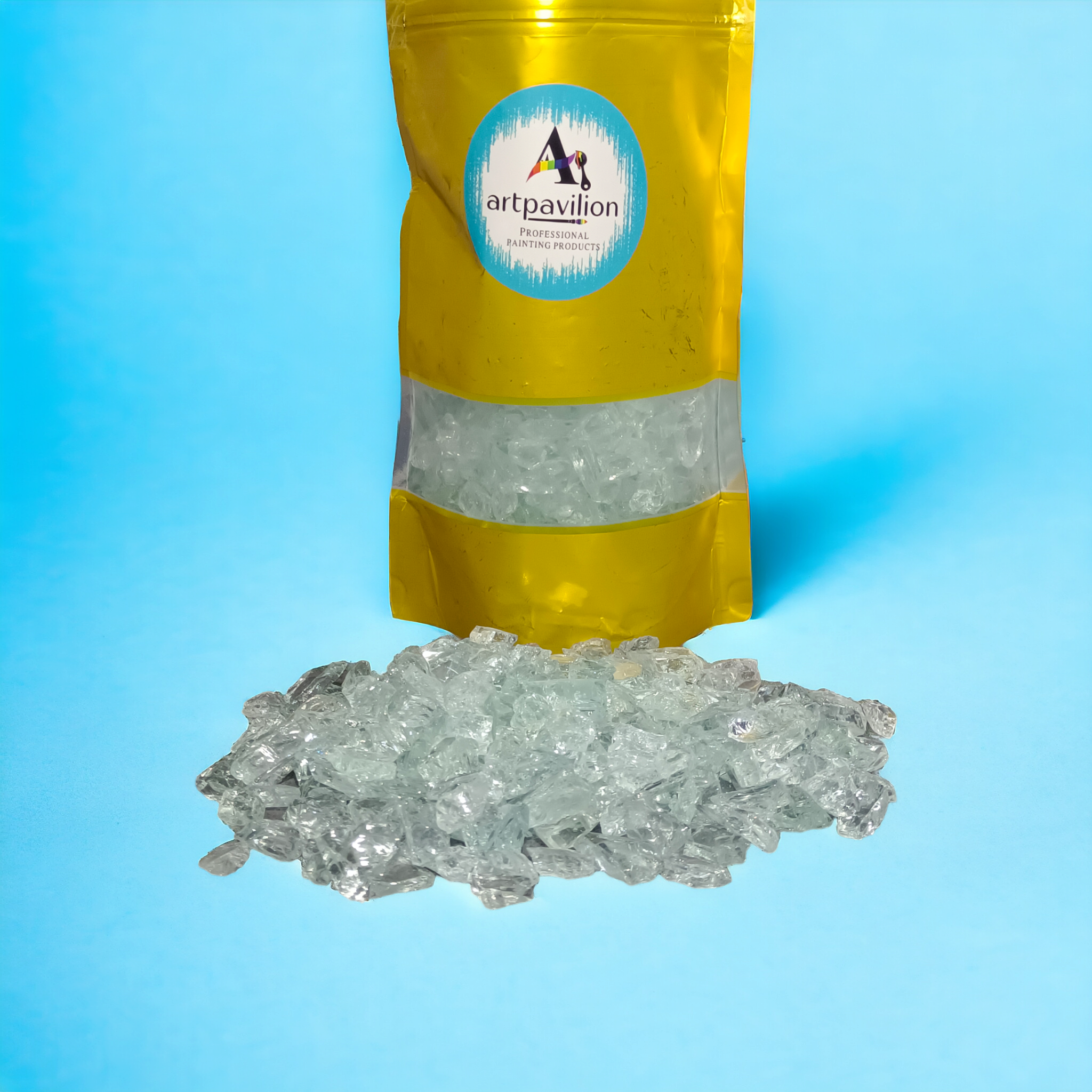 GLASS ROCKS ( 8-15 MM )