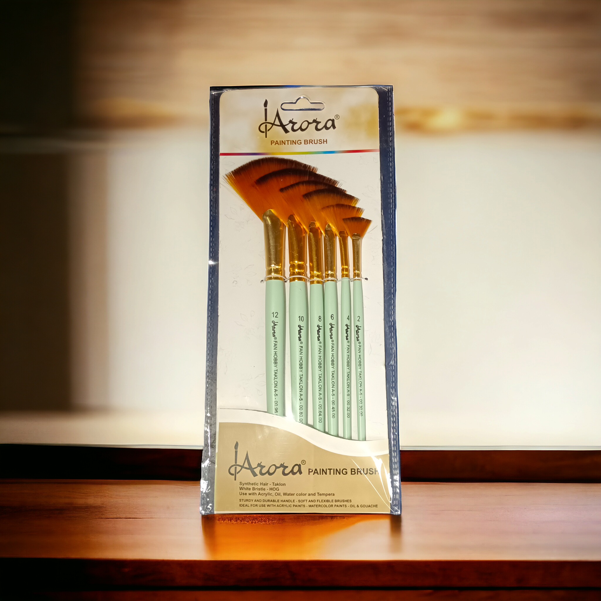 Arora FAN BRUSH SET OF 6