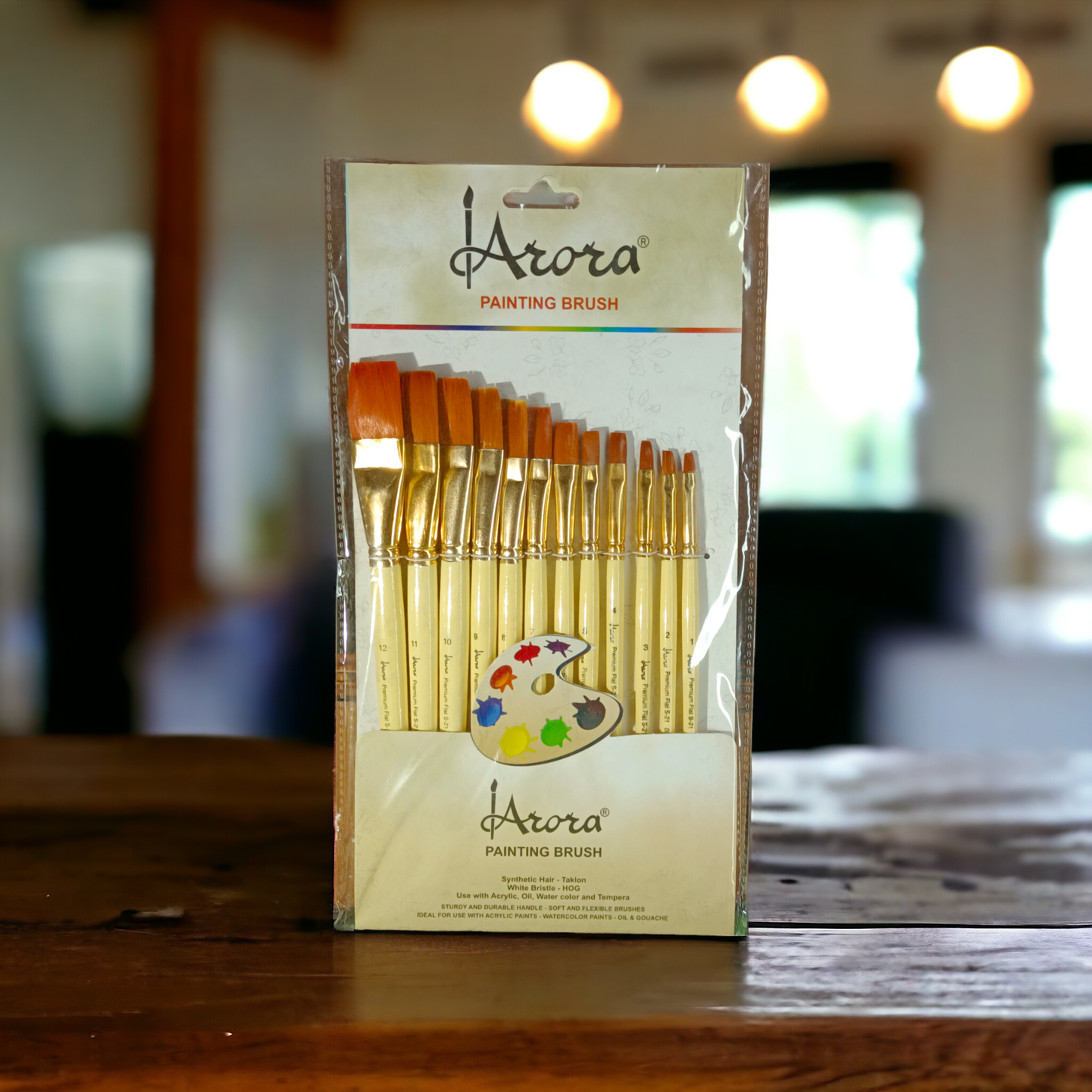 AP S21 FLAT BRUSH SET OF 13 BRUSEHS