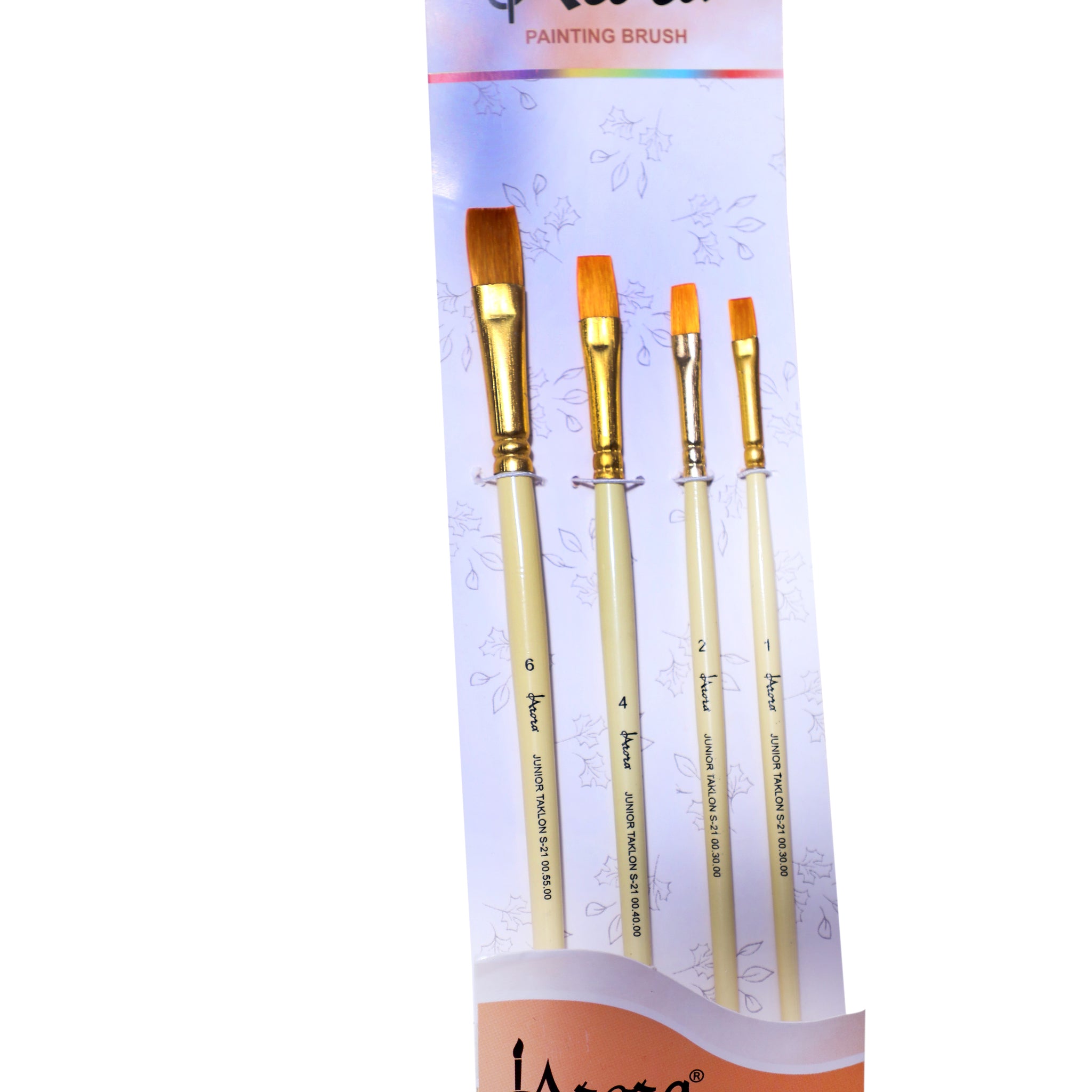 S21 Flat Brushes (4pcs)