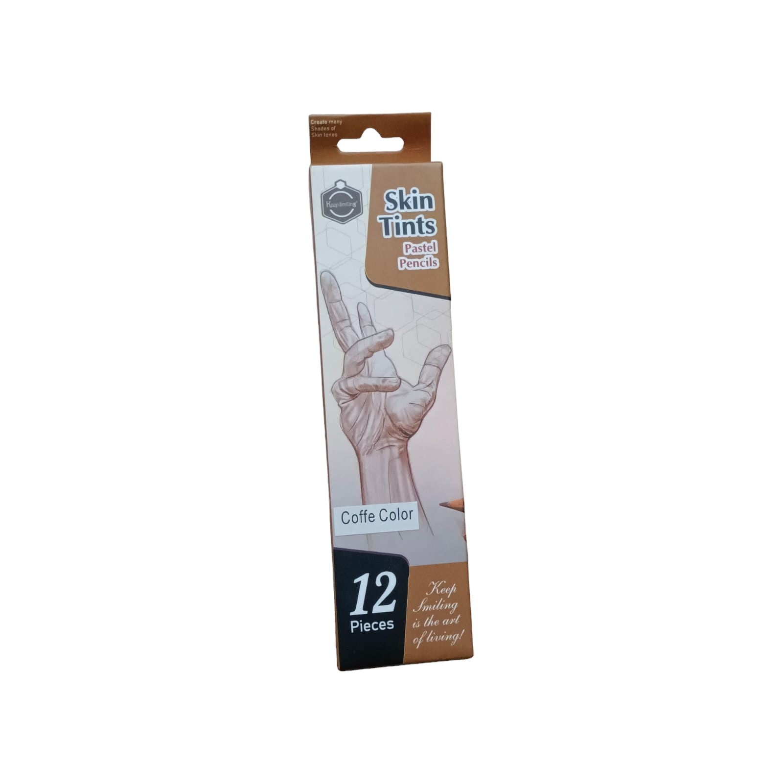 SKIN TINTS PASTEL PENCILS  (BROWN COLOR)