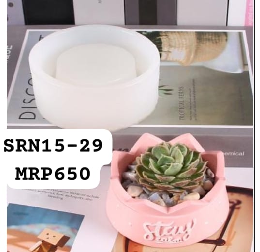 FLOWER POT CANDLE SRN 15-29