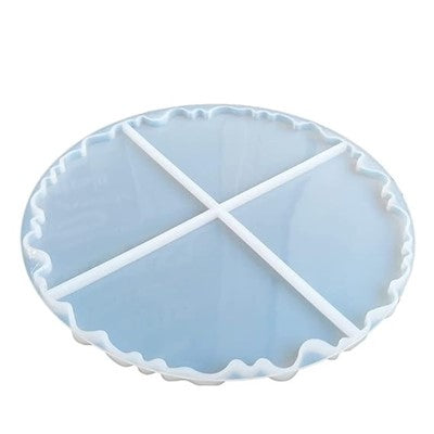 COASTER MOLD - 4" X 4" - 4 CAVITY - COMMERCIAL QUALITY URP129-RM